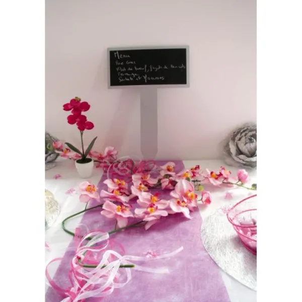 Badaboum Chemin De Table Vert Anis Fanon 5Mx30Cm Outlet