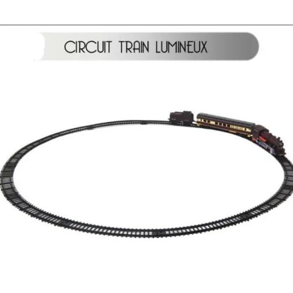 Badaboum Circuit Train De Noel Miniature Lectrique Lumineux Online