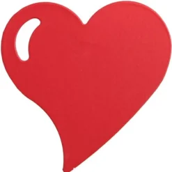 Badaboum Coeur M Tal Sur Pince Rouge X4