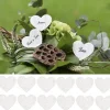 Badaboum Confettis Coeur Dentelle Blanc X 12 Pi Ces Sale