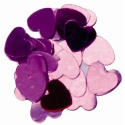 Badaboum Confettis Coeur Fuchsia 18Gr