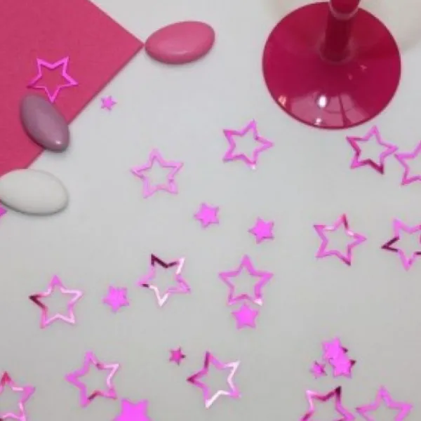Badaboum Confettis D' Toiles Paillet Es Fuchsia Discount