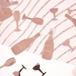 Badaboum Confettis De Table Champagne Rose Gold