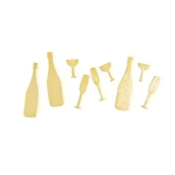 Badaboum Confettis De Table Champagne Or