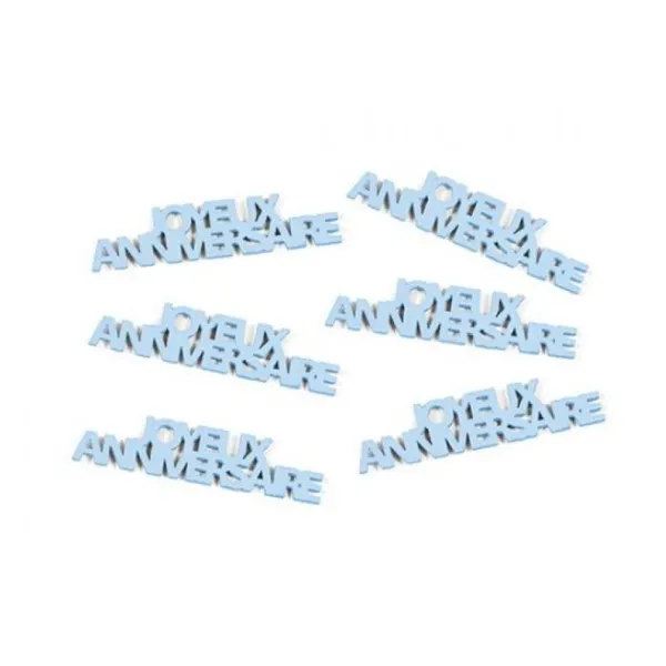 Badaboum Confettis De Table Joyeux Anniversaire