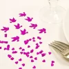 Discount Confettis De Table Mariage Colombe Fuchsia Theme Colombe