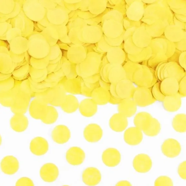 Badaboum Confettis De Table Mariage Rond Jaune X 15Gr Online