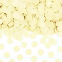 Badaboum Confettis De Table Pas Cher Rond Ivoire X 15Gr Clearance