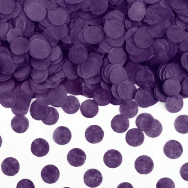 Badaboum Confettis De Table Pas Cher Rond Prune X 15Gr Discount