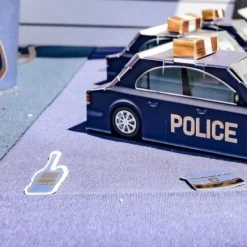Clearance Confettis De Table Theme Police Theme D Co Baby Shower