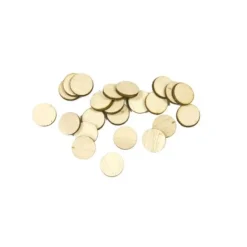 Badaboum Confettis Mariage Cercle Rond Naturel X 36