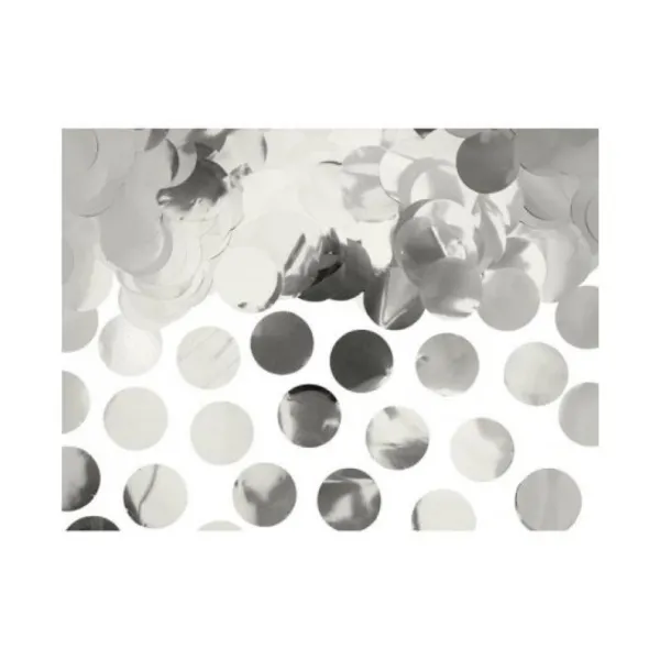 Badaboum Confettis Mariage Cercle Rond Argent X 24 Online