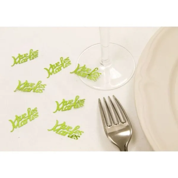 Badaboum Confettis Vive Les Mari S Vert Anis