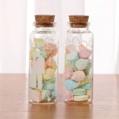 Badaboum Contenant & Fiole Vives Les Mari S Avec Coeur