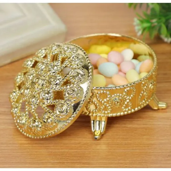 Online Contenant Drag E Coffre Oriental Plastique Or Theme Eid Mubarak & Ramadan