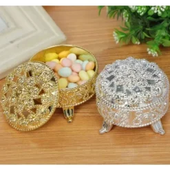 Online Contenant Drag E Coffre Oriental Plastique Or Theme Eid Mubarak & Ramadan