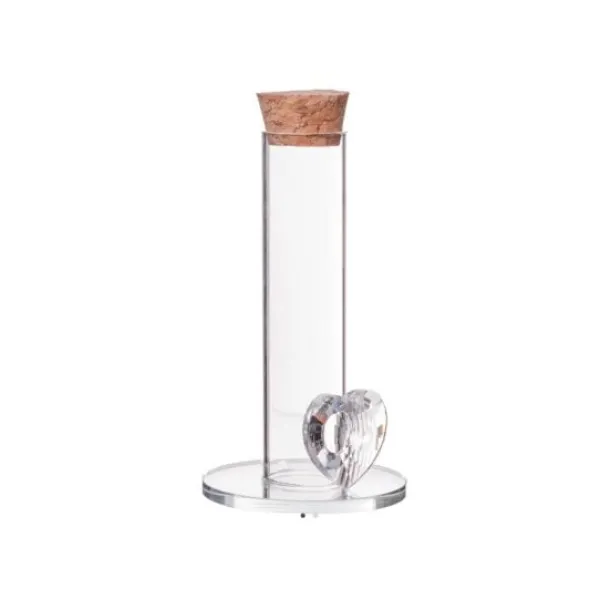 Badaboum Contenant Drag Es En Verre Eprouvette Coeur
