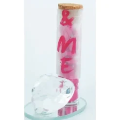 Badaboum Contenant Drag Es En Verre Eprouvette Coeur