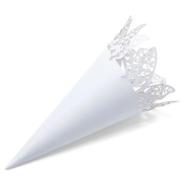 Badaboum Cornet A Dragees Papillon X 10 Pi Ces