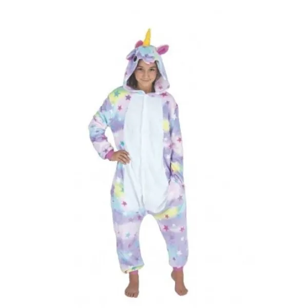 Hot Costume Kigurumi Licorne Avec Toiles Enfant T 11-14 Ans Theme Licorne