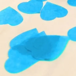 Badaboum Cotillons Coeur Bleu Ciel X 80 Gr
