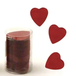 Badaboum Cotillons Coeur Bordeaux 80 Gr