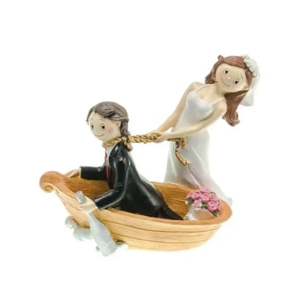 Badaboum Couple De Mari S En R Sine Sur Barque