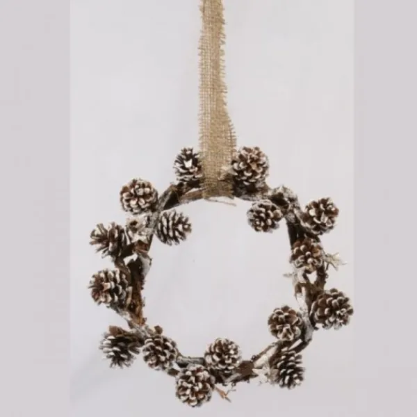 Badaboum Couronne De Noel Avec Pomme De Pin Hot
