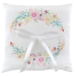 Badaboum Coussin Porte Alliance Fleuri