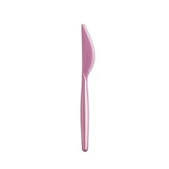 Badaboum Couteau Jetable Couleur En Plastique Rigide X 20 Pi Ces New