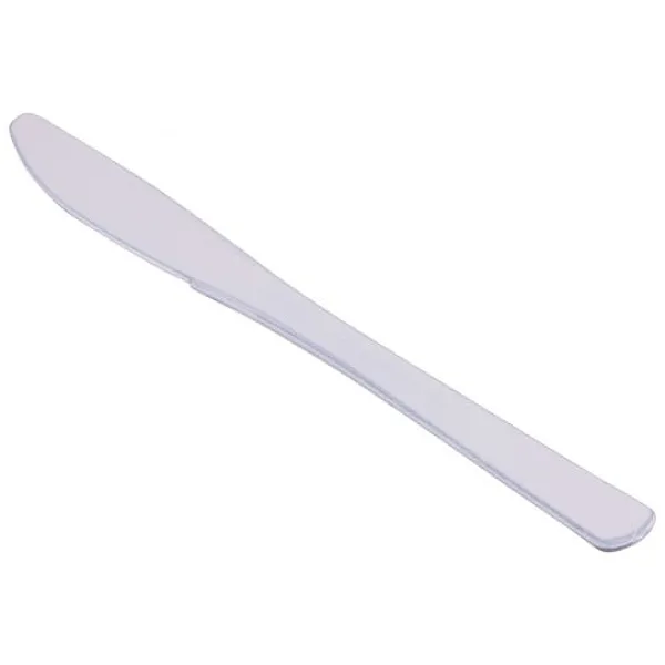 Badaboum Couteau Jetable Couleur En Plastique Rigide X 20 Pi Ces New