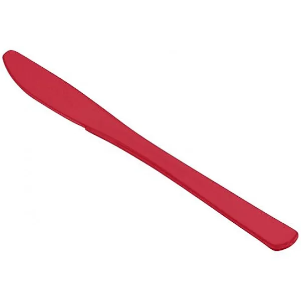 Badaboum Couteau Jetable Couleur En Plastique Rigide X 20 Pi Ces New