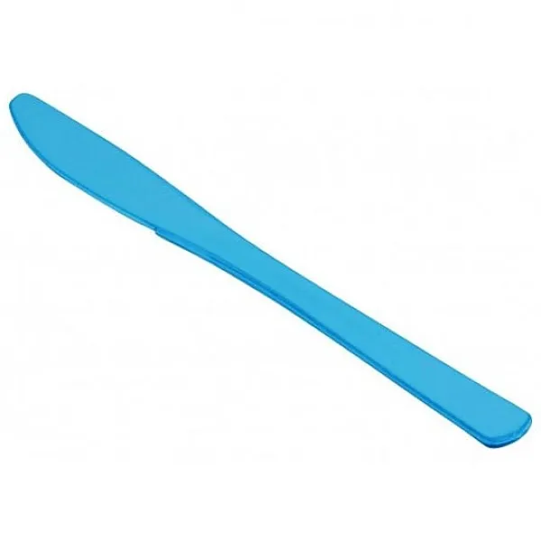 Badaboum Couteau Jetable Couleur En Plastique Rigide X 20 Pi Ces New