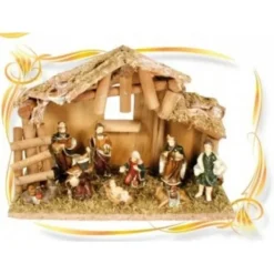 Badaboum Cr Che De Noel Avec 11 Santons En R Sine Sale