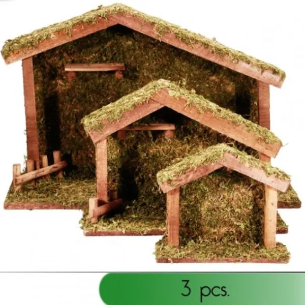 Badaboum Creche De Noel Pas Cher Vide X 3 Pi Ces Best