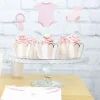 Best Cupcake Wrappers Baby Girl X6Pcs Theme D Co Baby Shower