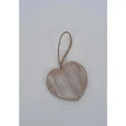 Badaboum D Co Coeur En Bois Naturel Blanchi