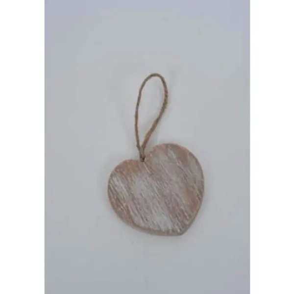 Badaboum D Co Coeur En Bois Naturel Blanchi