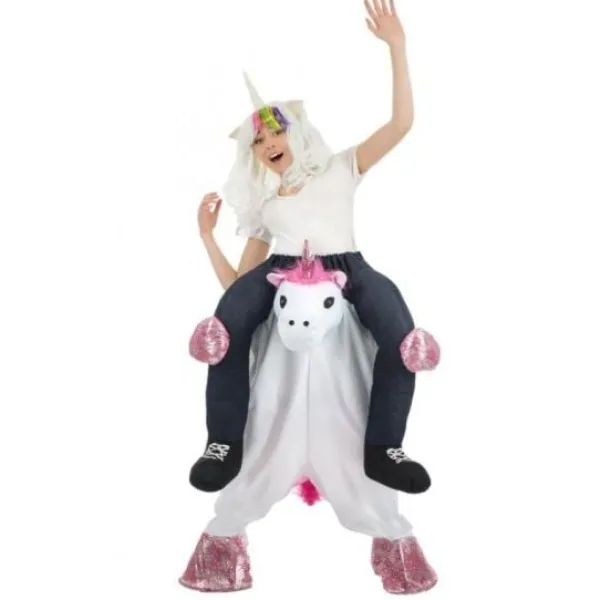 Clearance D Guisement Adulte Molletonn Carry Me Licorne Theme Licorne