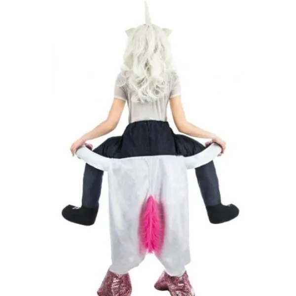 Clearance D Guisement Adulte Molletonn Carry Me Licorne Theme Licorne