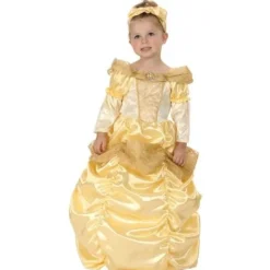Outlet D Guisement Enfant 3/4 Ans Princesse Jaune Theme Deco Princesse
