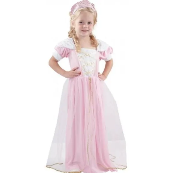 Hot D Guisement Enfant 3/4 Ans Princesse Rose Theme Deco Princesse