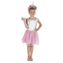 Clearance D Guisement Enfant Licorne Pastel 7/9 Ans Theme Deco Pastel