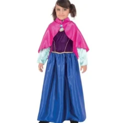 Hot D Guisement Enfant Princesse Alga 4/6 Ans Theme Deco Princesse