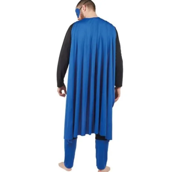Badaboum D Guisement Homme Super Mari Bleu Noir L/Xl