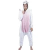 Hot D Guisement Licorne Rose Et Blanche Adulte Theme Licorne