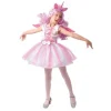 New D Guisement Licorne Rose Iris E 4/6 Ans Theme Licorne