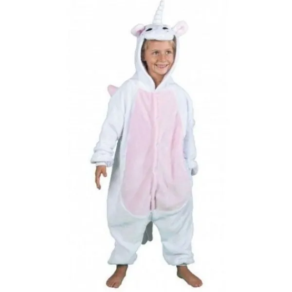 D Guisement Licorne Rose Et Blanche 4/6Ans Theme Licorne