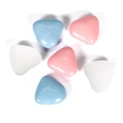 Badaboum Drag Es Coeur Chocolat Assorti Blanc Bleu Rose X 500Gr