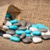 Badaboum Drag Es Coeur Chocolat Assorti Blanc Caraibe Gris X 500Gr
